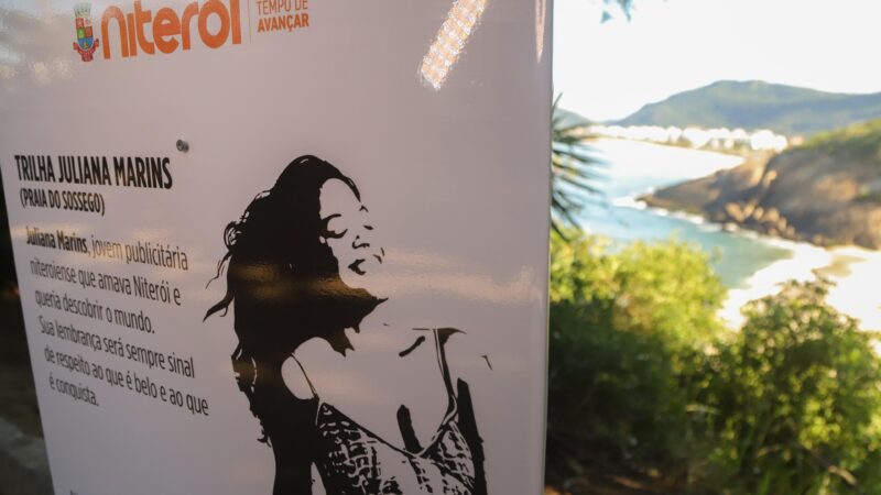 Prefeitura de Niterói inaugura placa em homenagem a Juliana Marins