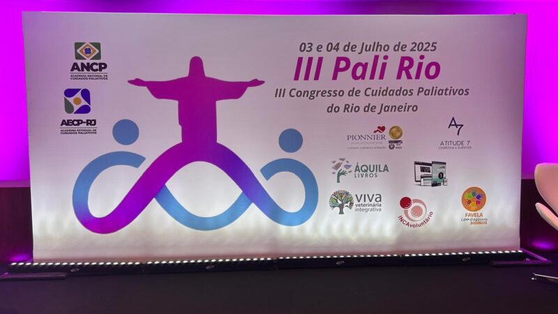 Profissionais do Hospital Municipal Dr. Ernesto Che Guevara apresentaram trabalho em congresso sobre cuidados paliativos