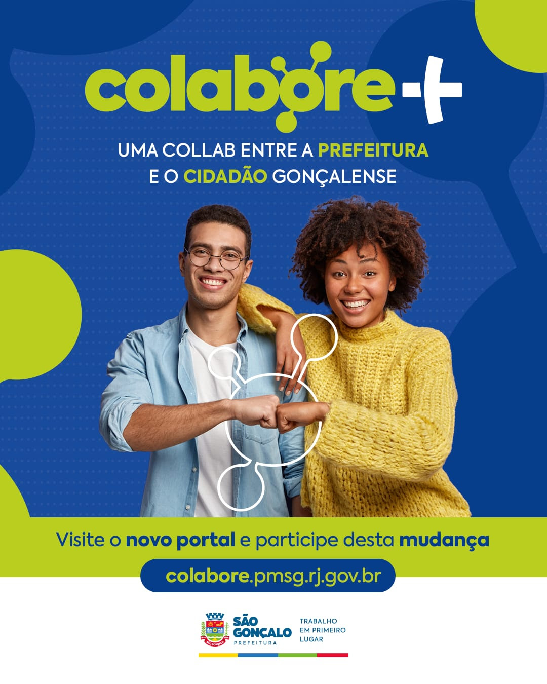 São Gonçalo lança o Colabore+: novo portal de serviços públicos substitui antigo aplicativo Colab