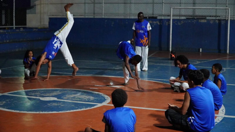 Esporte  em Ação atrai gonçalenses em aulas gratuitas de Capoeira