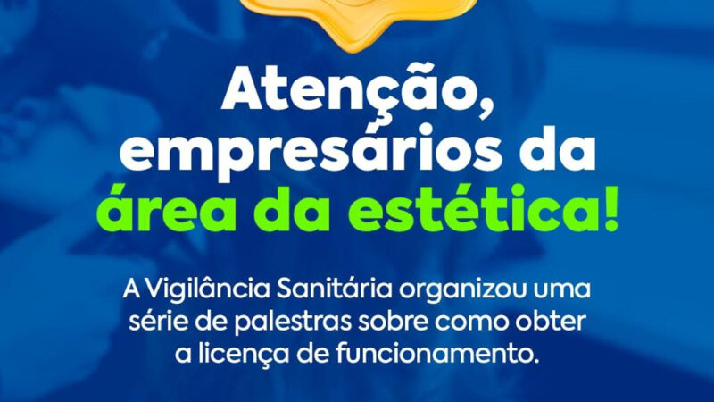 São Gonçalo inscreve para nova capacitação da Vigilância Sanitária no dia 8