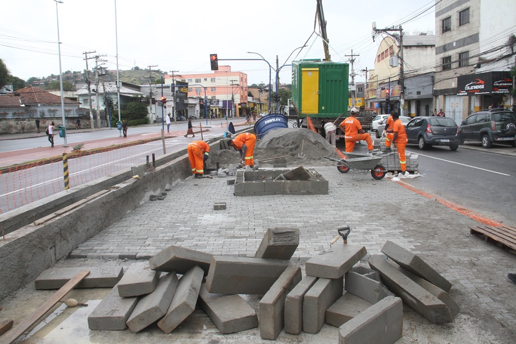 Nova Praça do Vila Lage começa a tomar forma