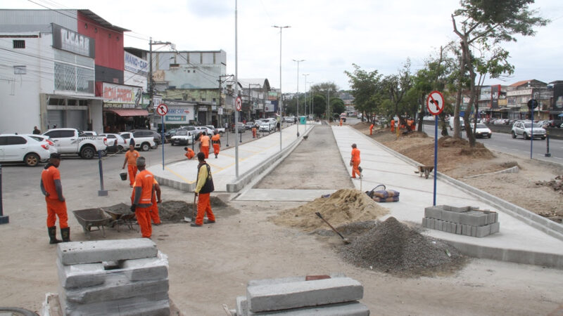 Jardim Alcântara ganha novas vagas de estacionamento na área do polo de autopeças