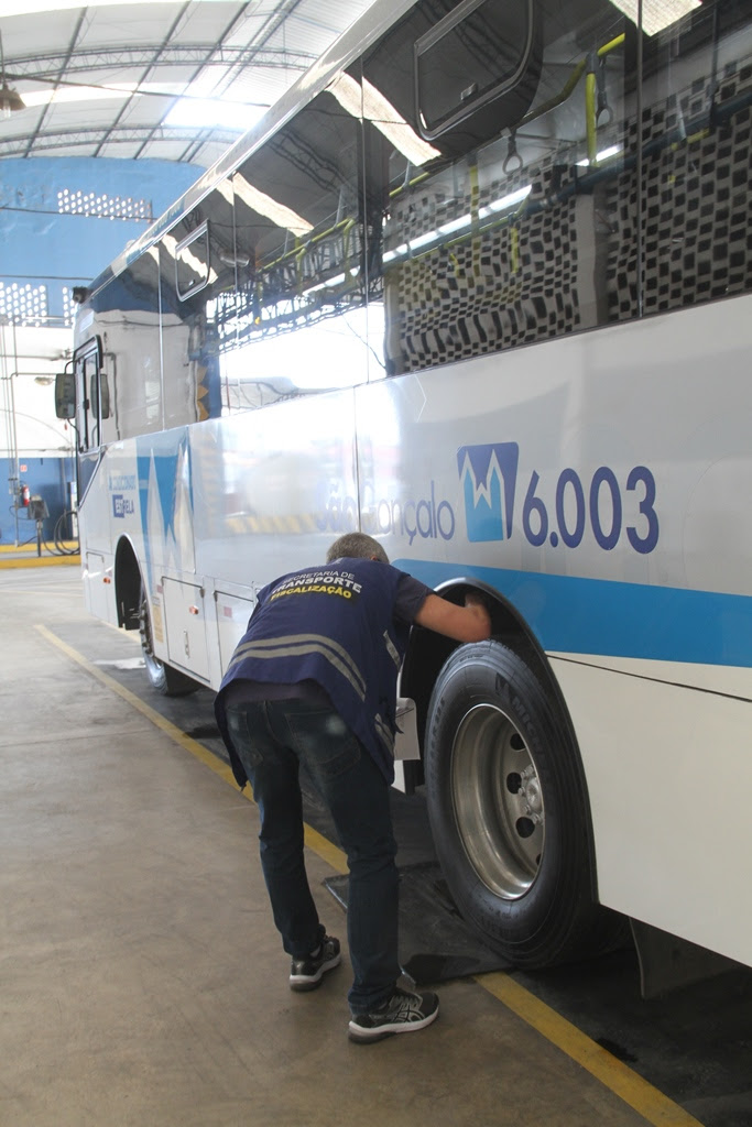 São Gonçalo inicia vistorias anuais em ônibus municipais 