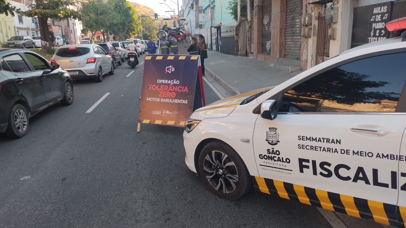 Operação contra motos barulhentas soma mais de 700 abordagens e 16 apreensões esta semana