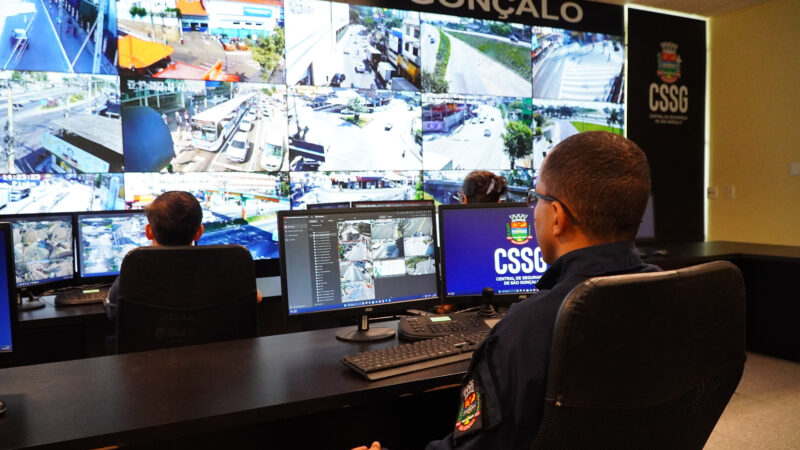 Central de Segurança de São Gonçalo reconhece assaltante pelas câmeras e auxilia na prisão do suspeito