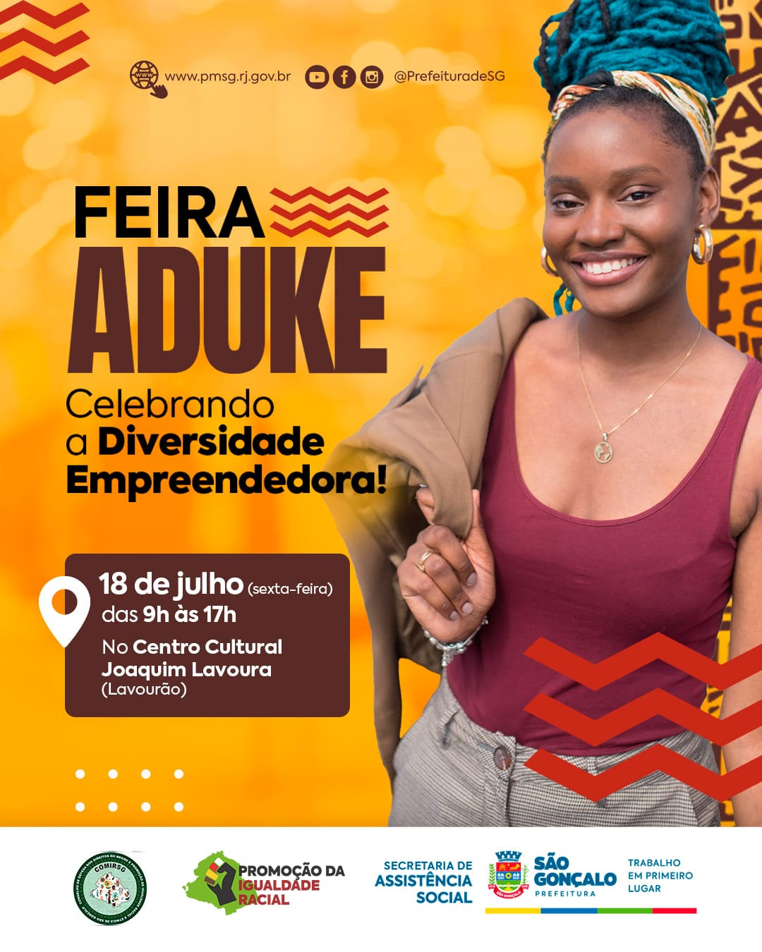 Feira Aduke reforça protagonismo de mulheres negras em São Gonçalo