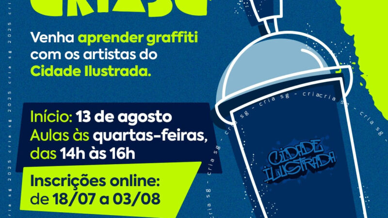 São Gonçalo abre nova turma de Graffiti através do Projeto Cria SG