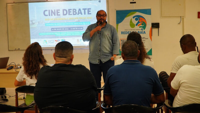 São Gonçalo recebe Cine Debate sobre uso compartilhado da Baía de Guanabara