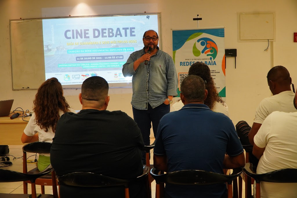 São Gonçalo recebe Cine Debate sobre uso compartilhado da Baía de Guanabara