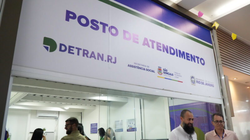 São Gonçalo inaugura posto de atendimento do Detran em Alcântara