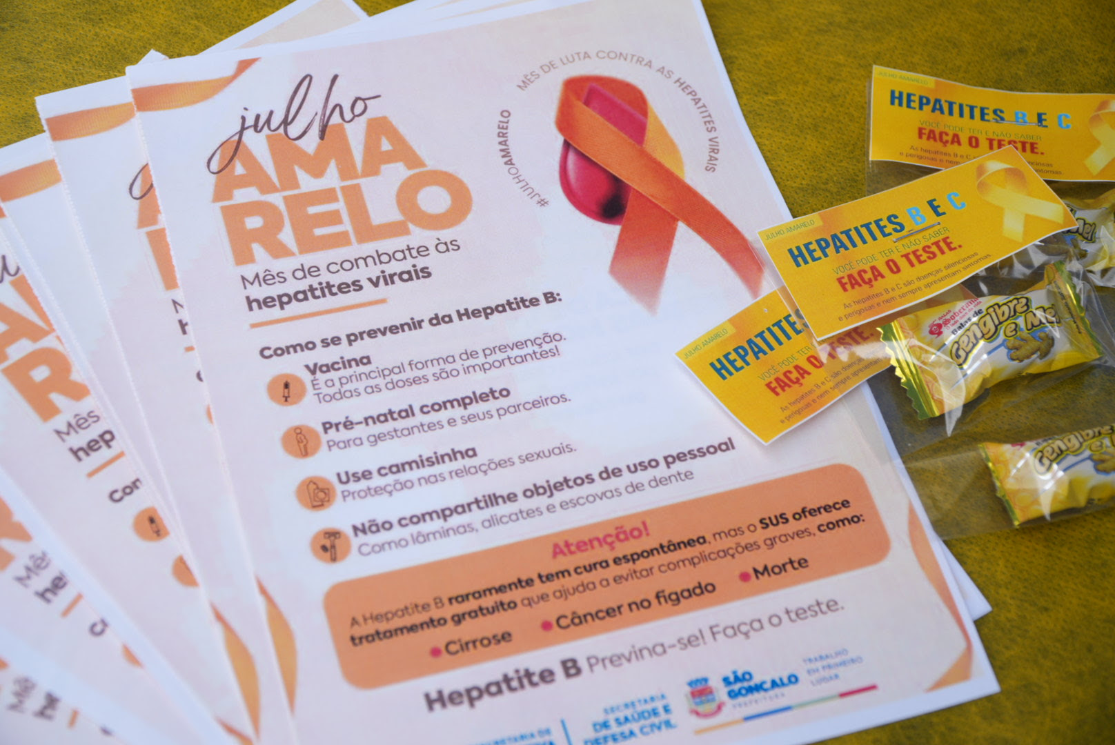 Alcântara recebe equipes da Saúde para ação do Julho Amarelo