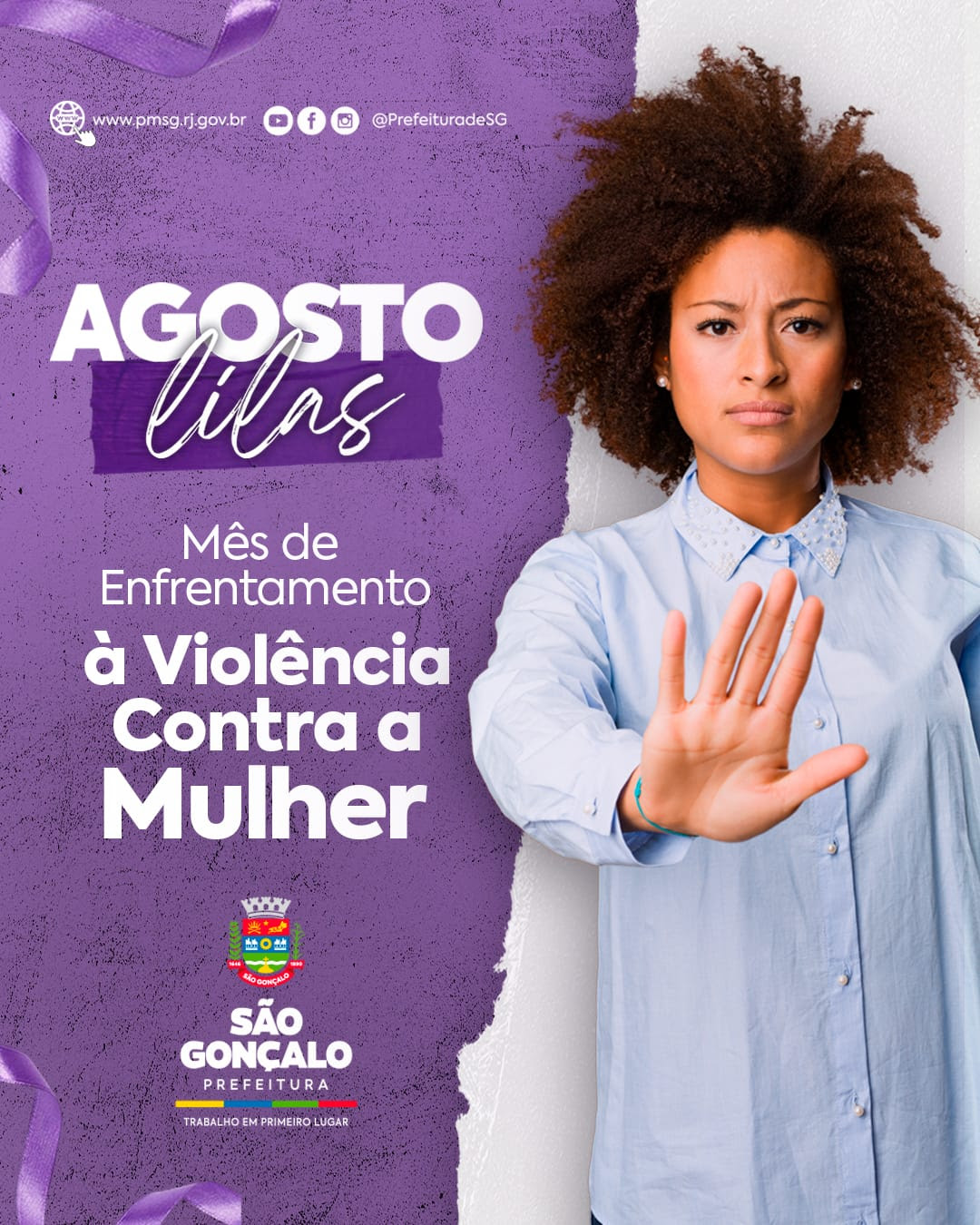 São Gonçalo prepara programação para Agosto Lilás