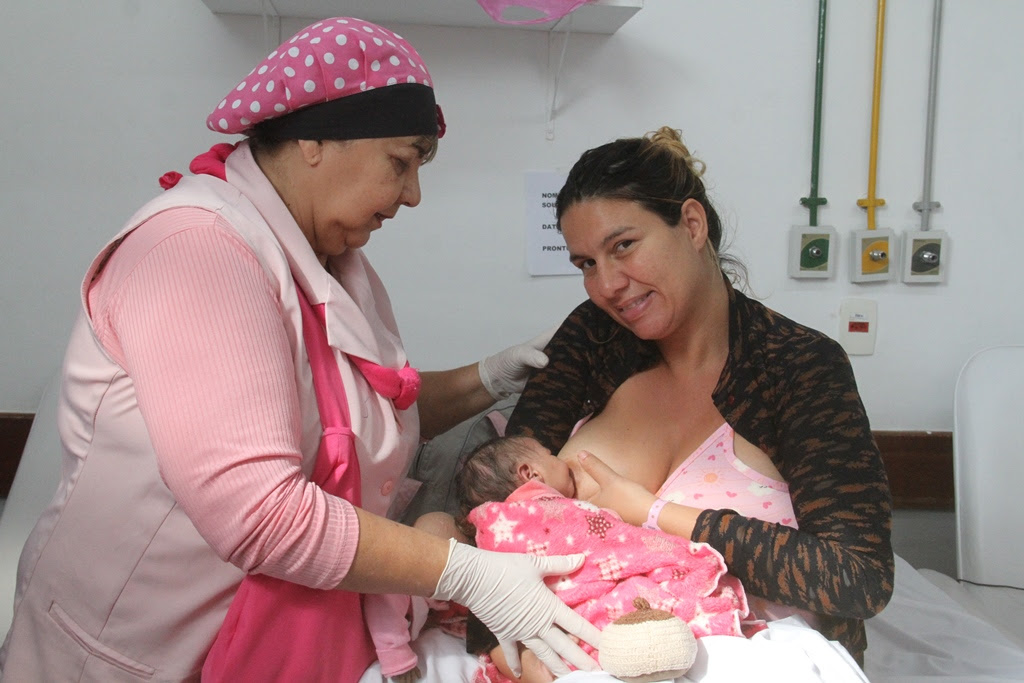 São  Gonçalo reforça orientação sobre aleitamento materno