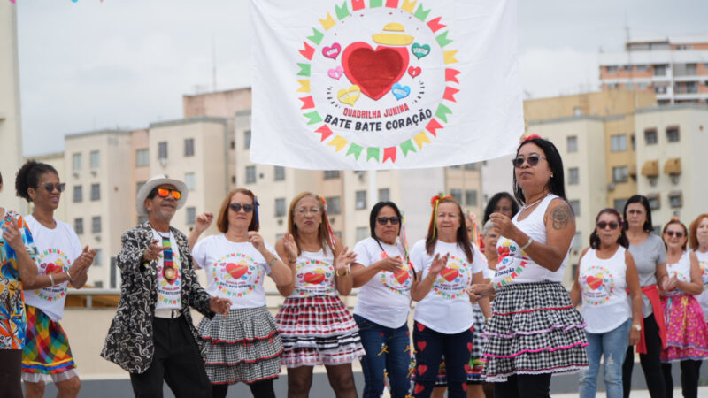 Ginástica das mulheres realiza arraiá no Pátio Alcântara