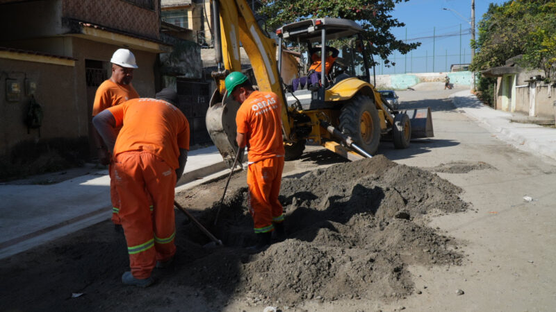 Obras de macrodrenagem estão transformando os bairros Mutuá, Mutuaguaçu e Porto do Rosa