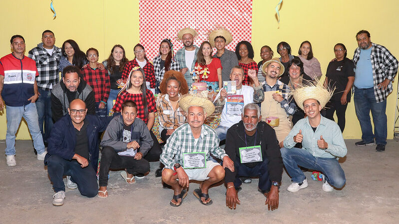 Casa Abrigo em Itaipuaçu promove festa agostina para acolhidos como atividade de reconstrução de vidas