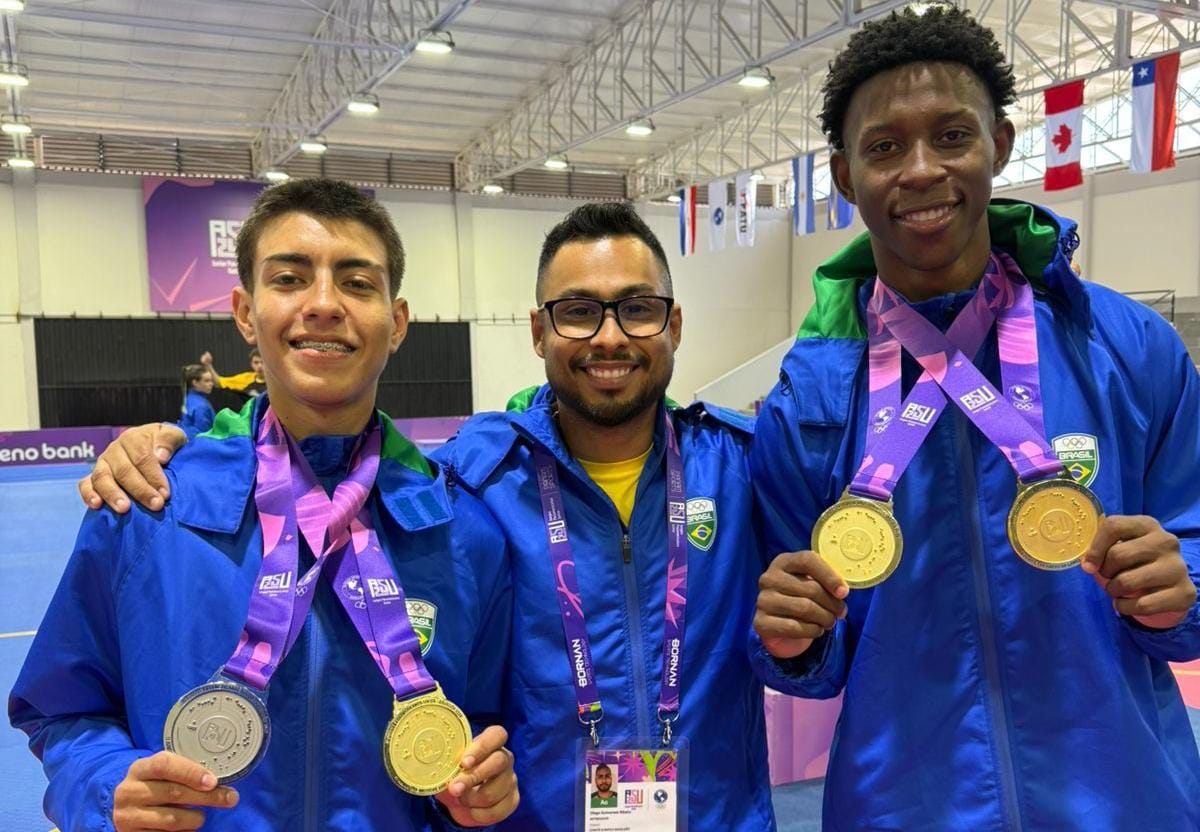 Atletas de Itaboraí conquistam medalhas de ouro e prata nos Jogos Pan-Americanos Júnior