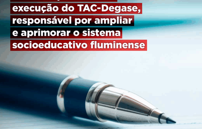 MPRJ obtém na Justiça decisão que mantém execução do TAC-Degase, responsável por ampliar e aprimorar o sistema socioeducativo fluminense