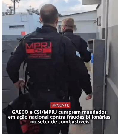 GAECO e CSI/MPRJ cumprem mandados em ação nacional contra fraudes bilionárias no setor de combustíveis