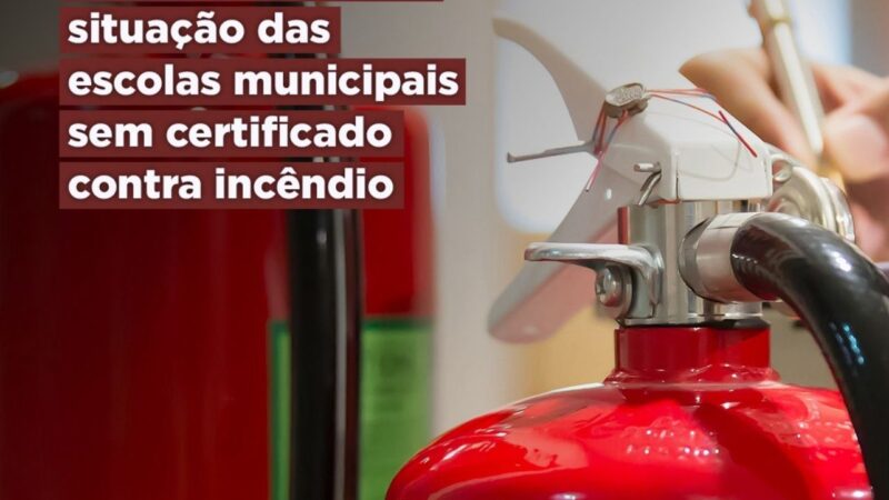 Ministério Público entra na Justiça contra a Prefeitura de Niterói por falta de certificado contra incêndio em escolas