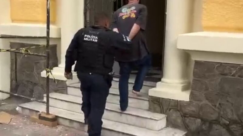 Niterói: Foragido por violência doméstica é preso com drogas no Centro durante Operação Shamar