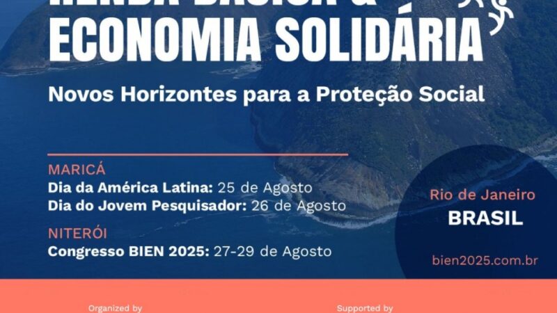 Maricá será uma das sedes do maior congresso sobre renda básica do mundo