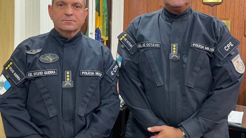 4º CPA tem novo comando: coronel Luiz Octávio assume posto em substituição a Sylvio Guerra