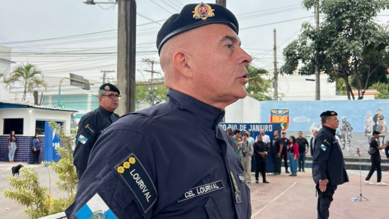 Coronel Lourival assume comando do 7º BPM em São Gonçalo