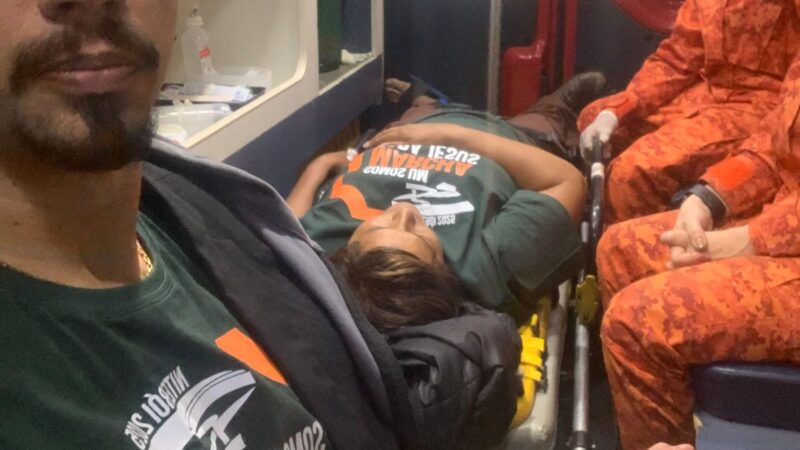 Líderes da Marcha para Jesus de Niterói sofrem acidente de moto na BR-101