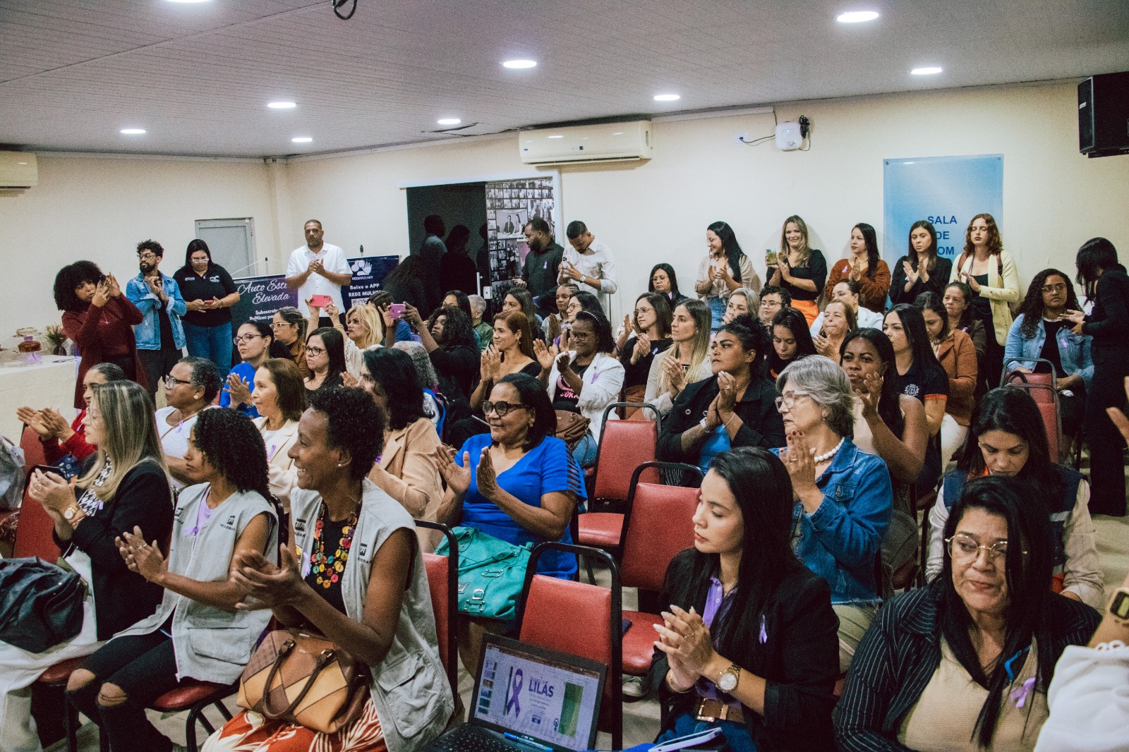 Itaboraí dá início ao Agosto Lilás com palestra sobre enfrentamento à violência contra a mulher