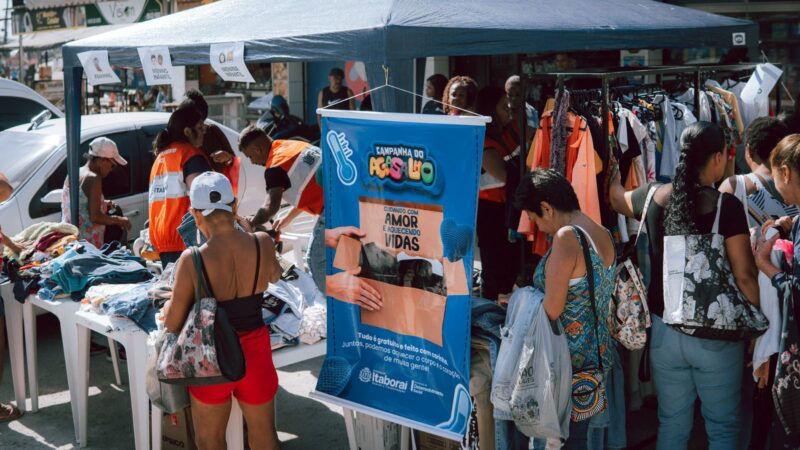 Itaboraí encerra Campanha do Agasalho com Varal Solidário em Manilha