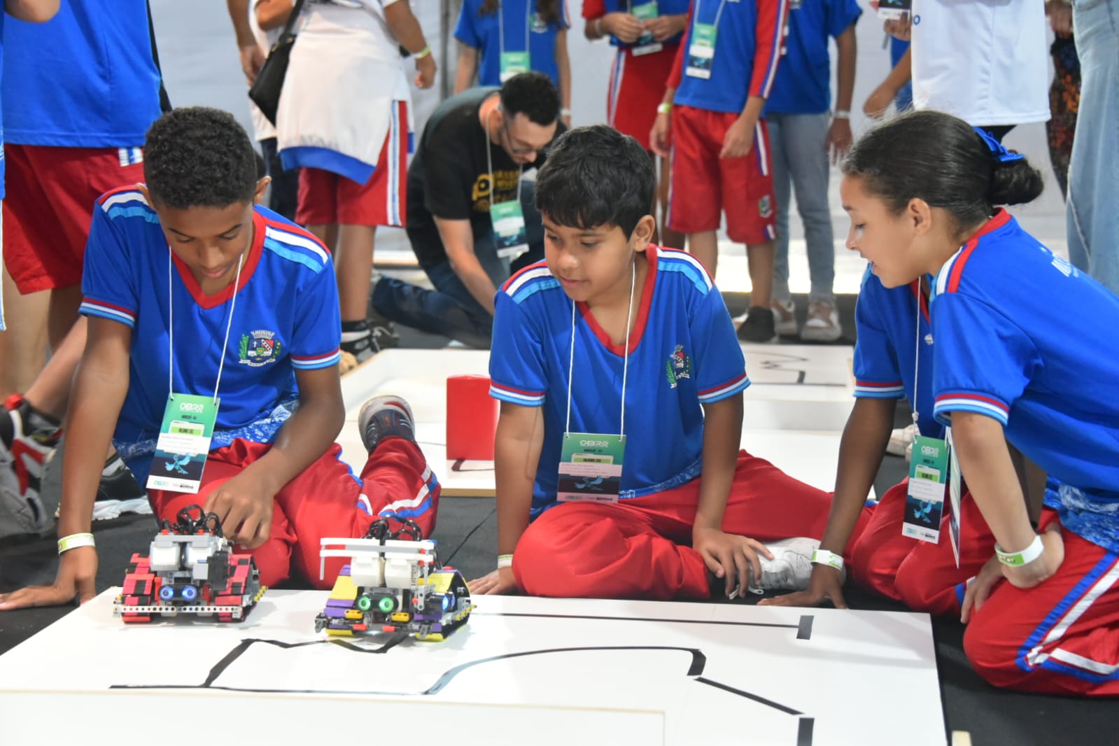 Robôs invadem Maricá na etapa regional da Olimpíada Brasileira de Robótica, que reúne estudantes de escolas públicas e particulares