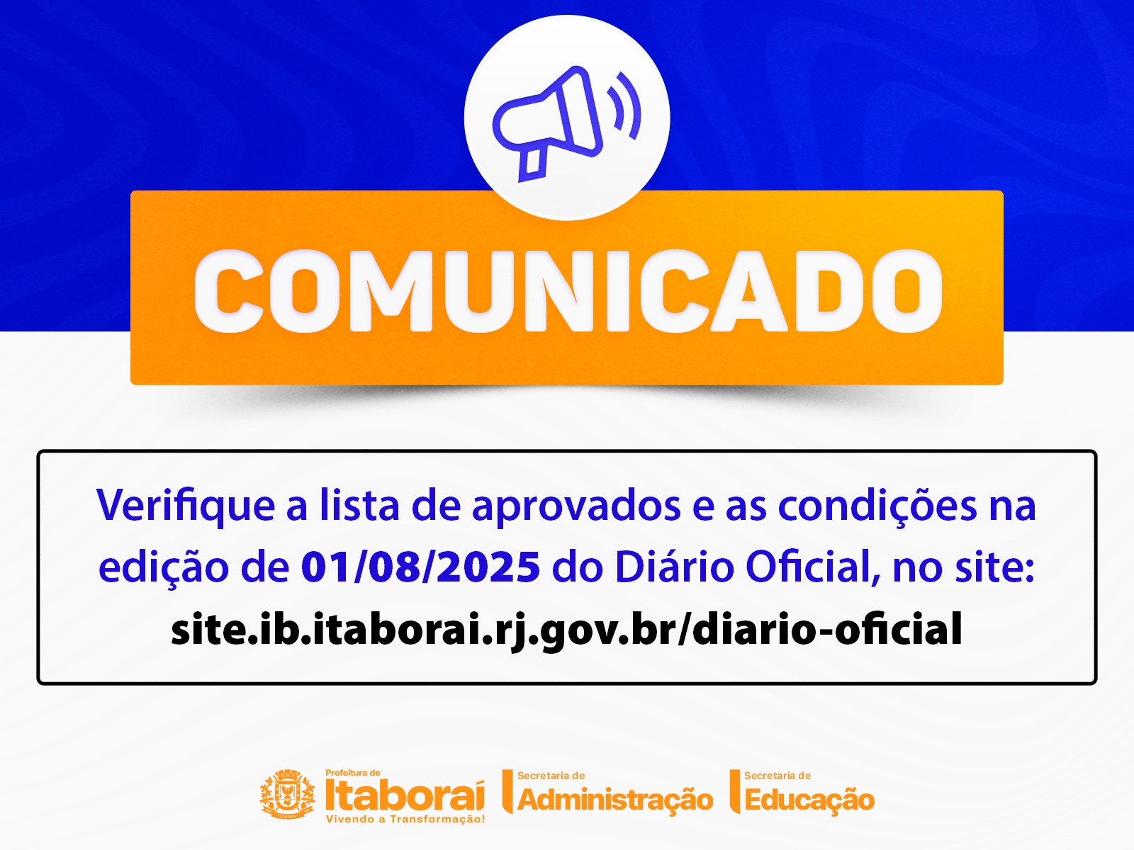 Prefeitura de Itaboraí publica 2ª convocação de aprovados no concurso da Secretaria Municipal de Educação