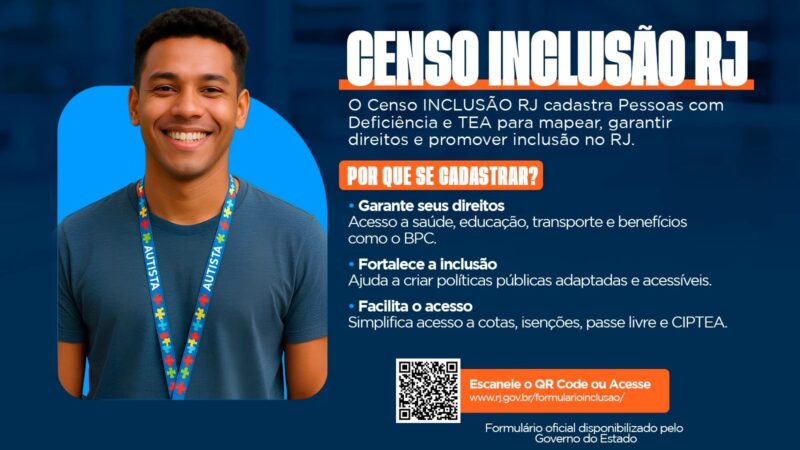 Prefeitura de Itaboraí reforça divulgação do Censo INCLUSÃO RJ para pessoas com deficiência e TEA