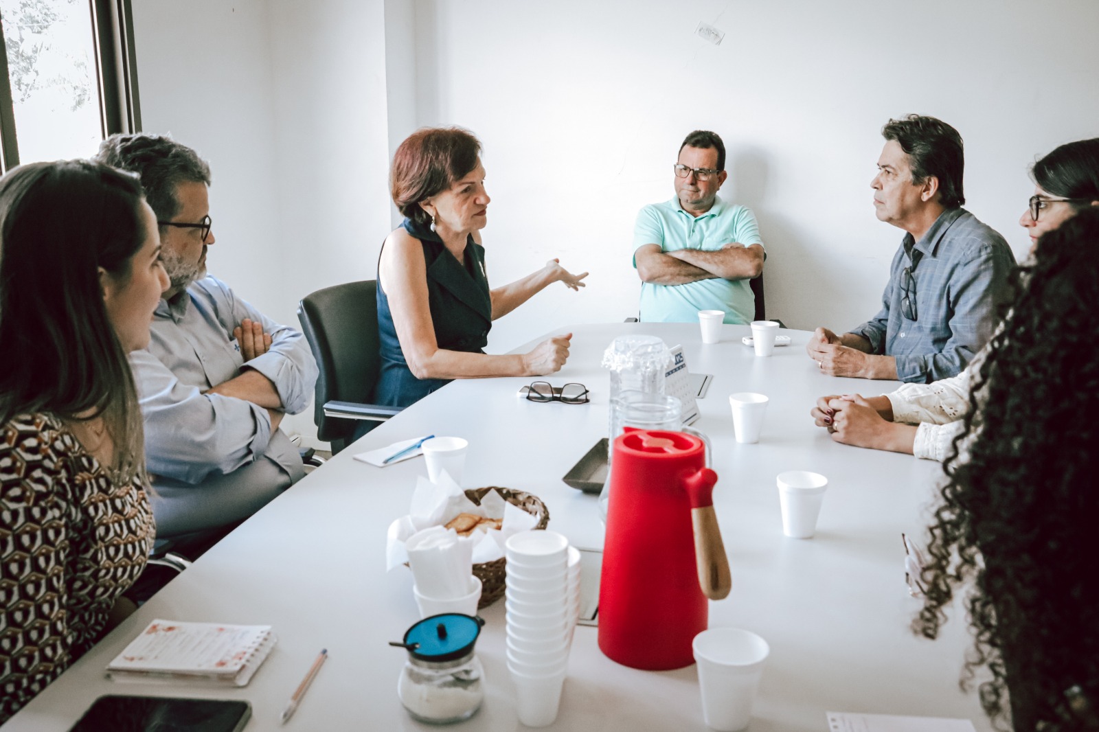 Representantes do município de Caratinga (MG) visitam Itaboraí para conhecer a Clínica-Escola do Autista