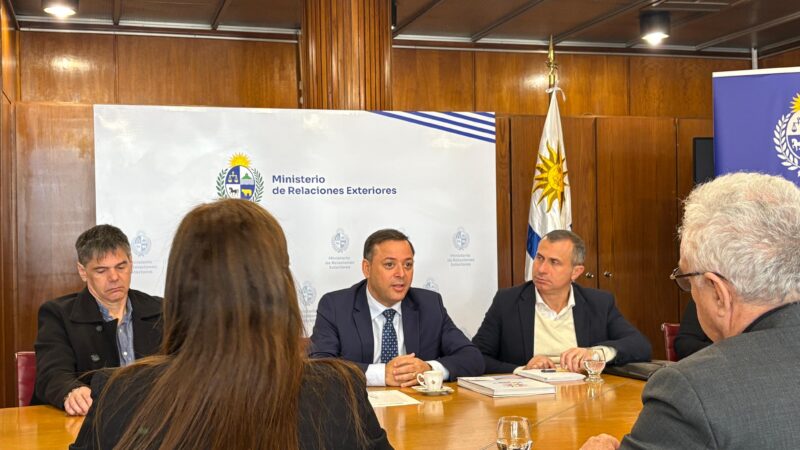 Rodrigo Neves se reúne com ministro das Relações Exteriores do Uruguai para debater políticas públicas conjuntas e integração regional