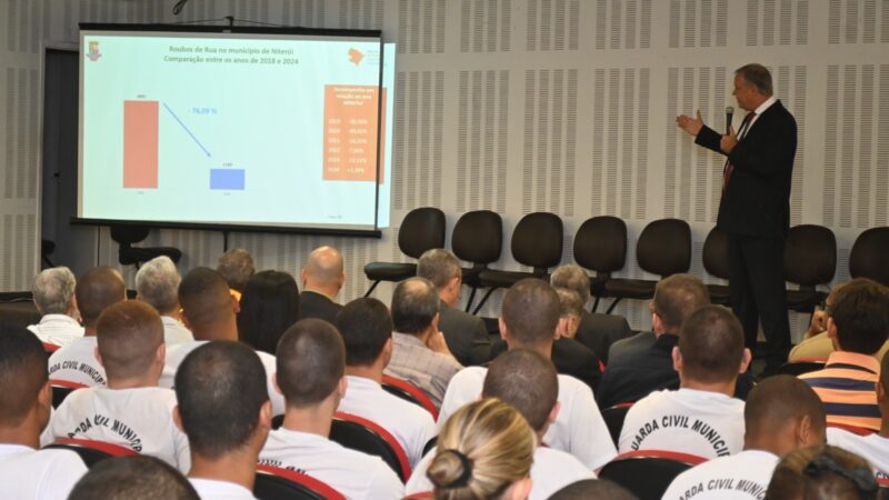 Prefeitura de Niterói apresenta resultados do Pacto Contra a Violência em plenária com forças de segurança 