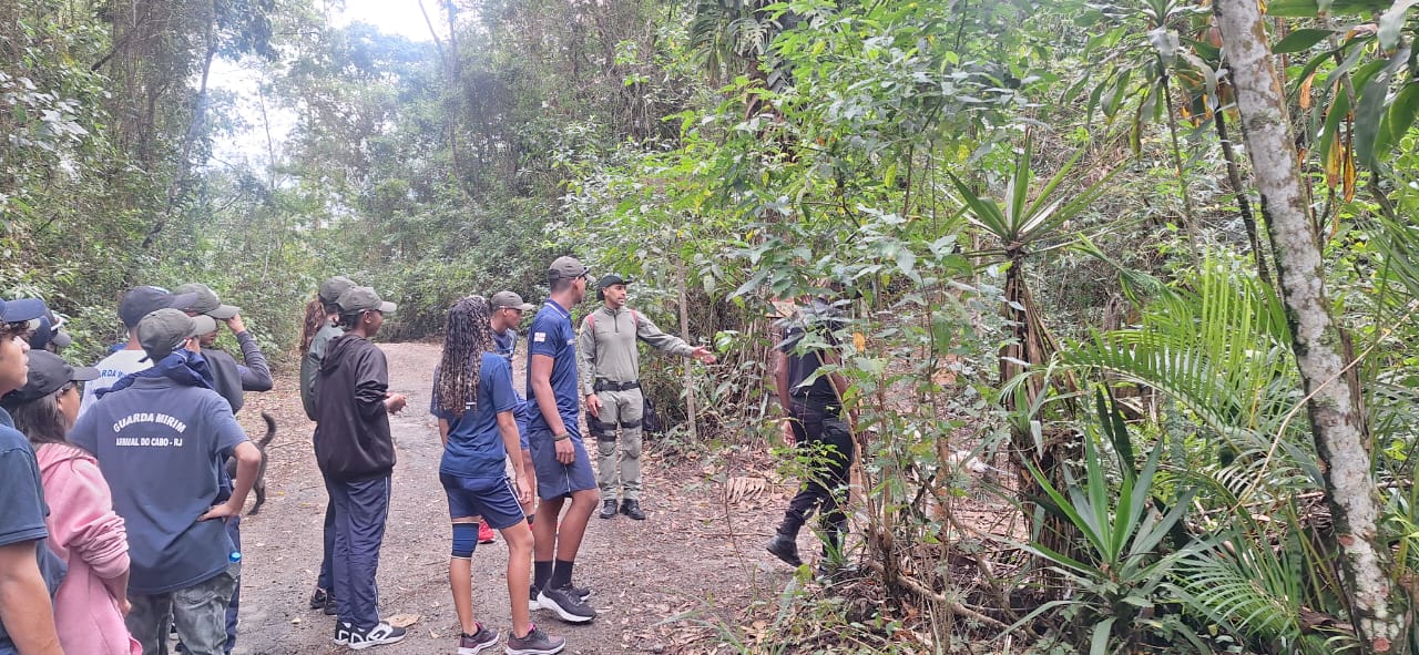 Guarda Ambiental de Niterói promove educação ecológica no Parque da Cidade
