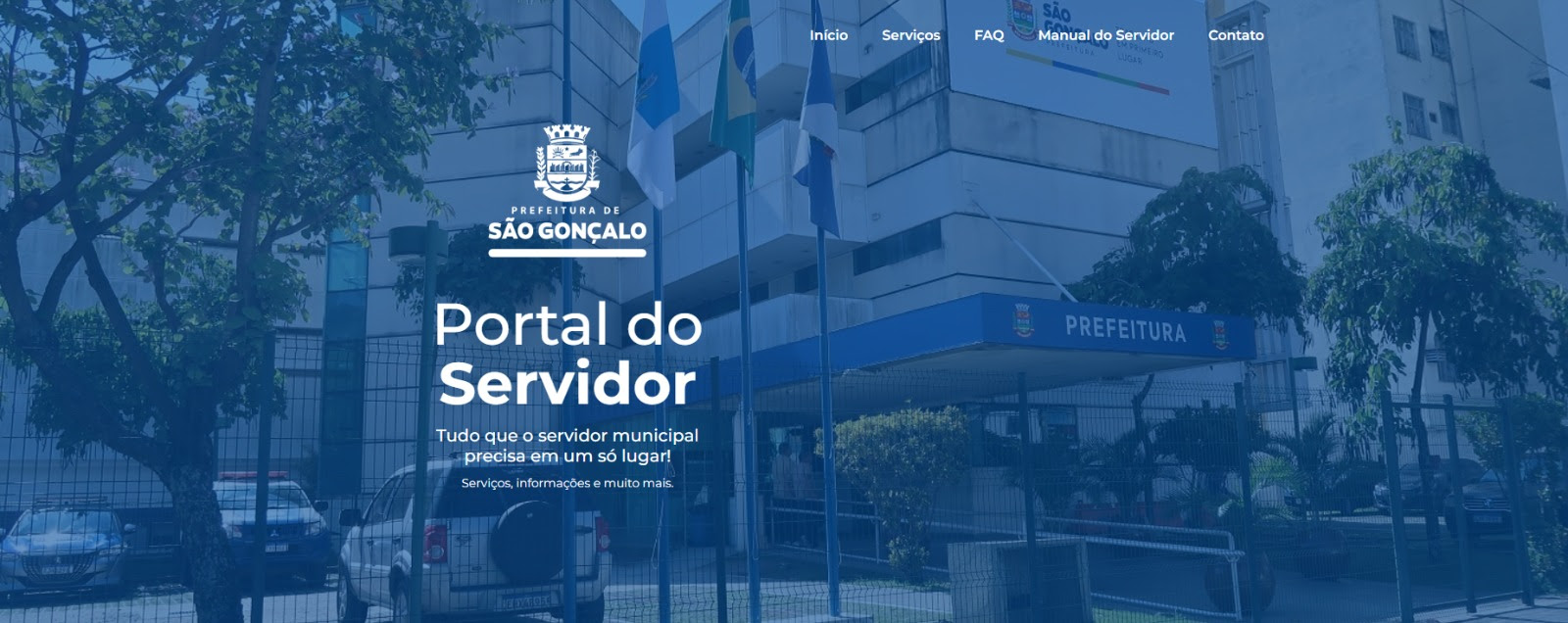 São Gonçalo lança um novo Portal do Servidor