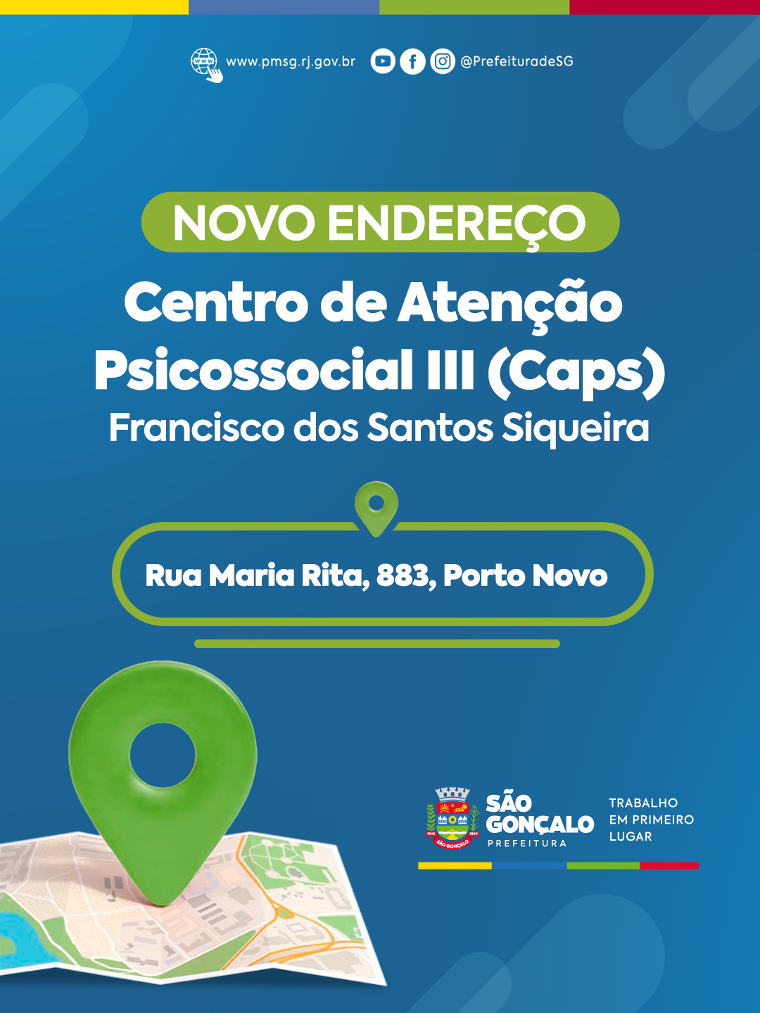 Centro de Atenção Psicossocial III tem novo endereço