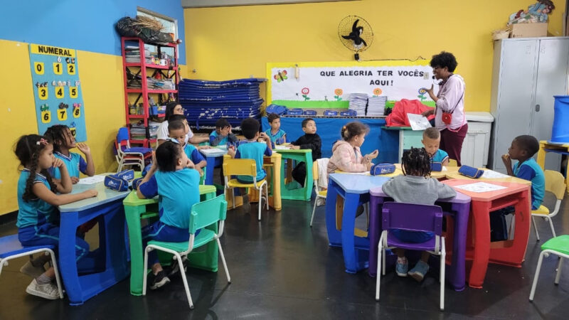 Projeto Meu Ambiente realiza atividade sobre conservação da natureza no Ciep 125