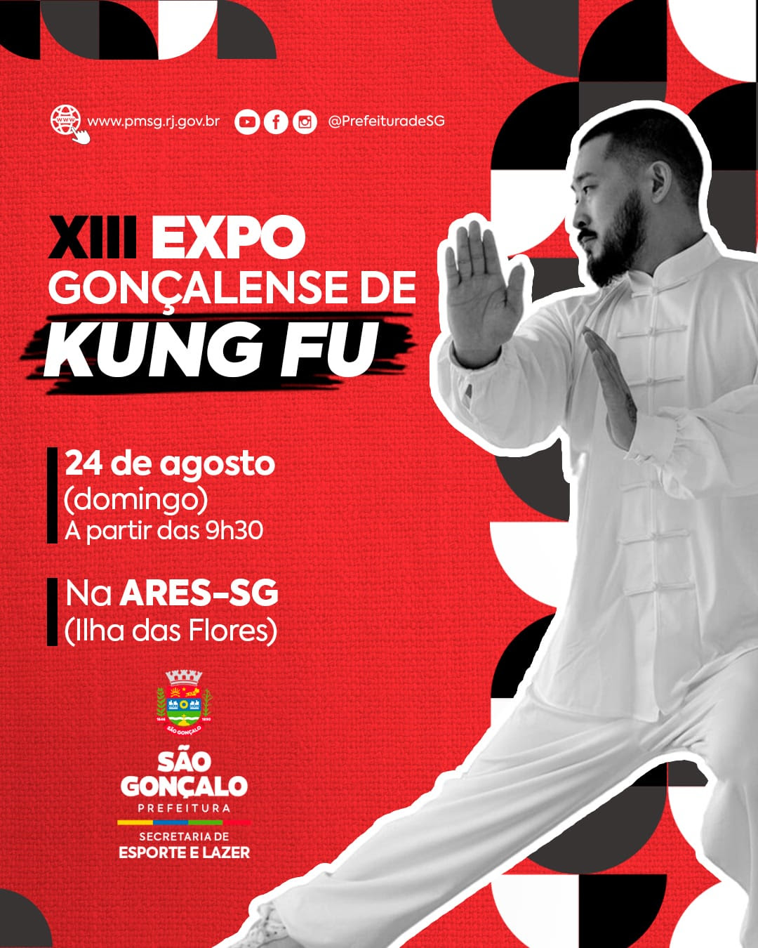 São Gonçalo vai receber a maior competição estadual de Kung Fu Tradicional