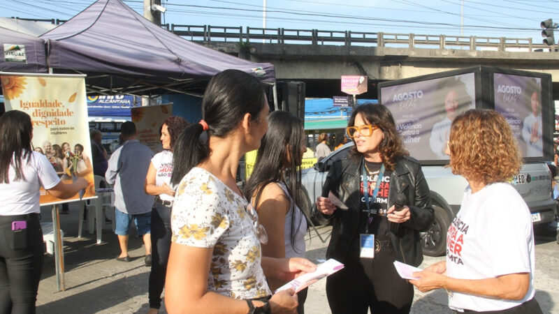 São Gonçalo promove ações de conscientização sobre o Agosto Lilás 
