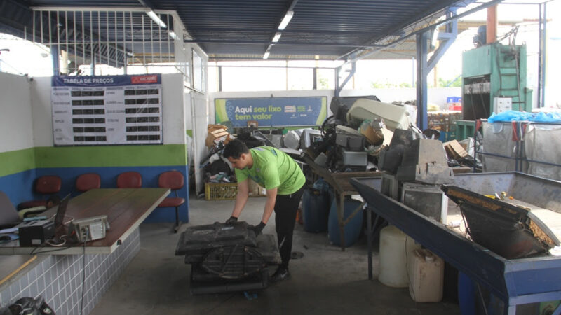 São Gonçalo chega a quase 500 toneladas de materiais reciclados nos Ecopontos 