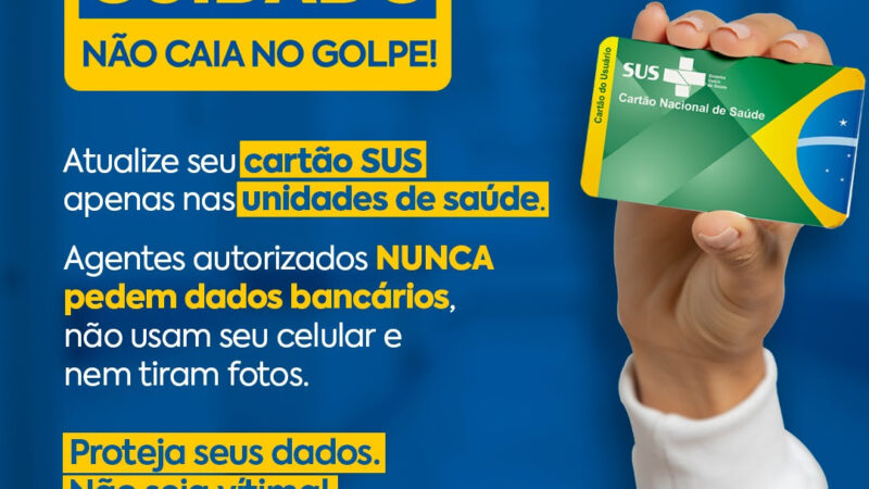 Saúde de São Gonçalo faz alerta sobre golpes