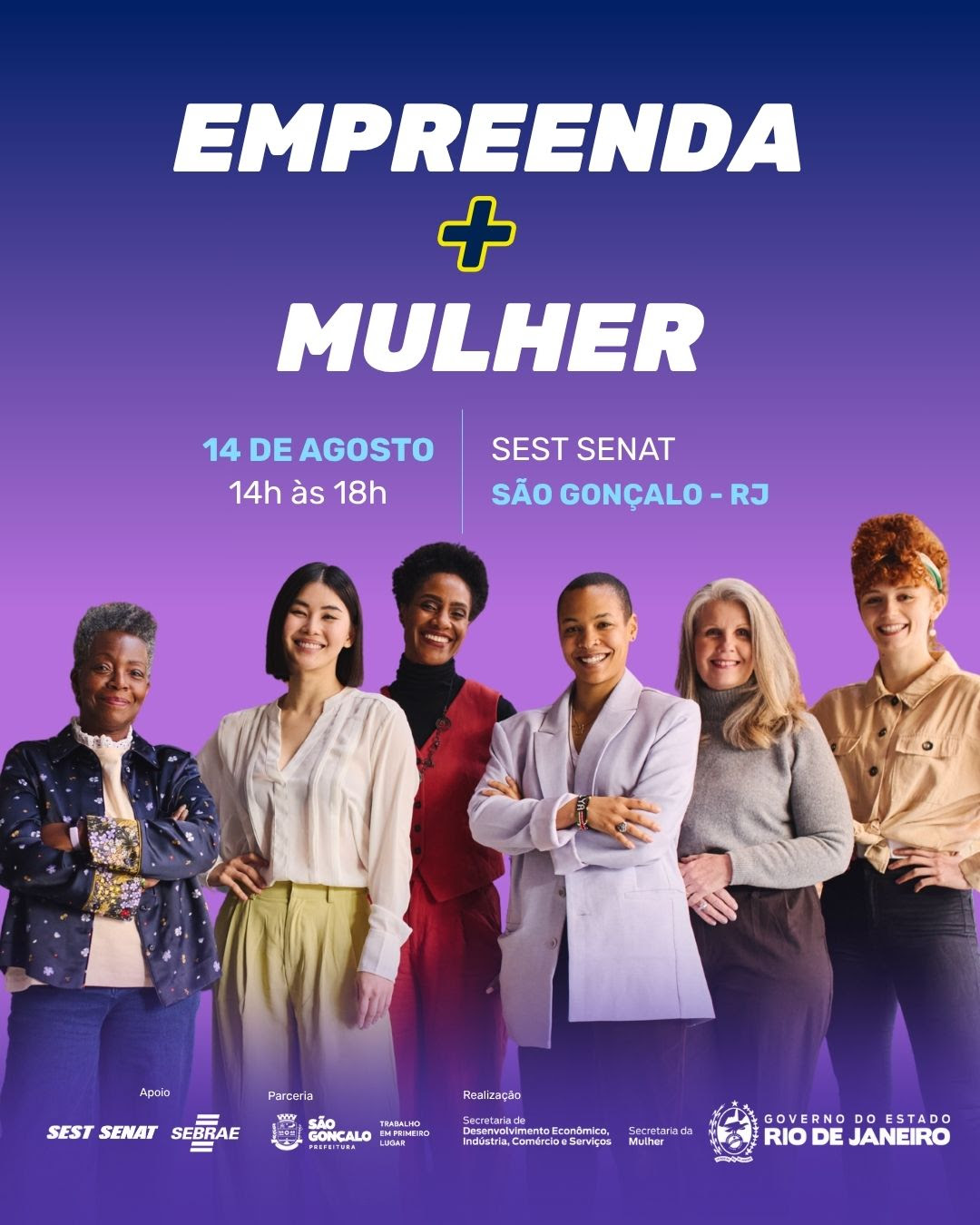 São Gonçalo recebe evento voltado ao empreendedorismo feminino