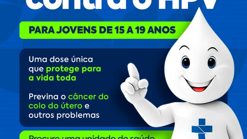 São Gonçalo vacina jovens entre 15 e 19 anos contra o HPV