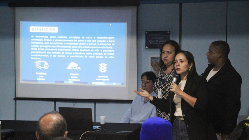 Prefeitura de São Gonçalo apresenta à comunidade o Novo PAC Neves para conter alagamentos