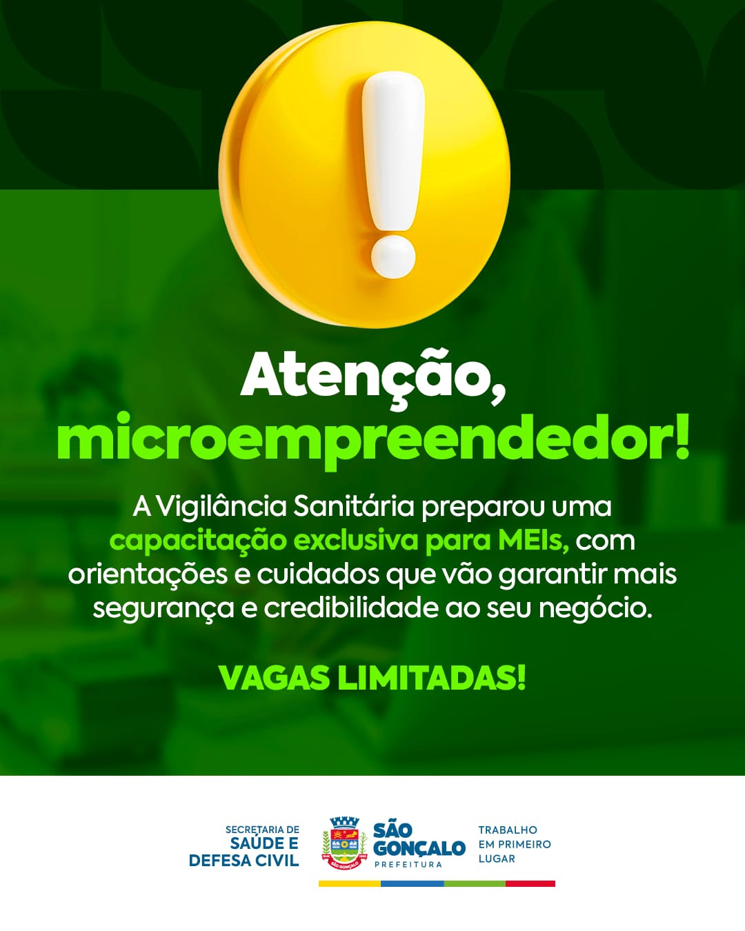 Vigilância Sanitária orienta microempreendedores em São Gonçalo